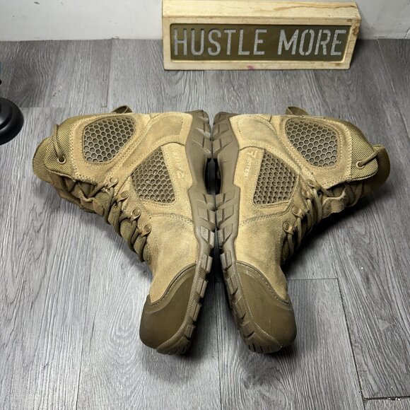 Men\'s Bates Coyote Shock FX Mid Cut Tactical Boot Size 11 Tan E07013 main image 11